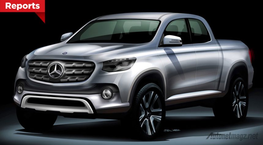 Double Cabin Baru Mercedes-Benz Dirumorkan Berbasis Nissan Navara Double Cabin Baru Mercedes-Benz Dirumorkan Berbasis Nissan Navara