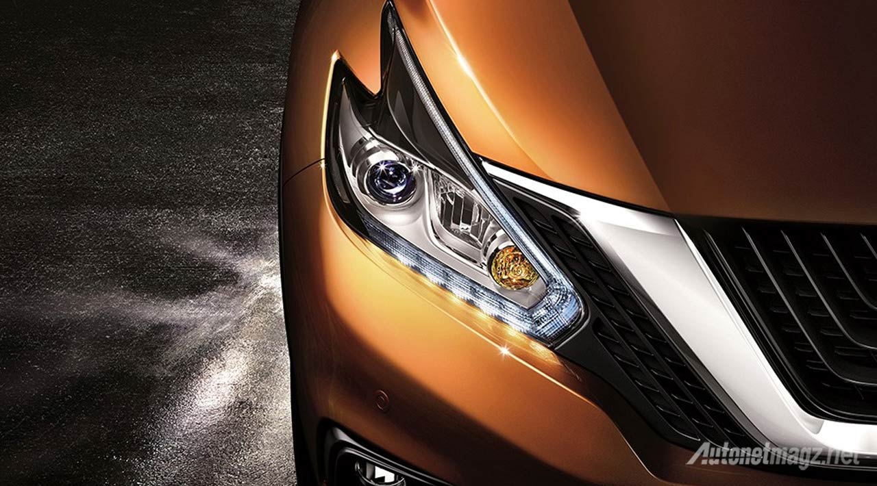 Berita, headlamp-nissan-murano: Nissan Murano Terbaru Kini Lebih Sporty dan Dinamis