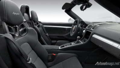 Porsche Boxster Spyder Incar Kaum Purist dengan Transmisi Manual dan Atap Lipat Manual