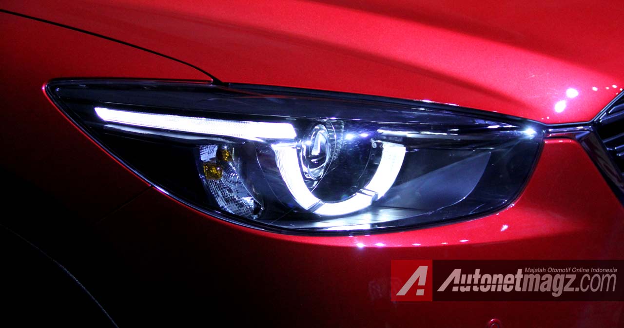 Mazda, lampu-depan-led-mazda-cx-5-facelift: First Impression Review Mazda CX-5 Facelift 2015