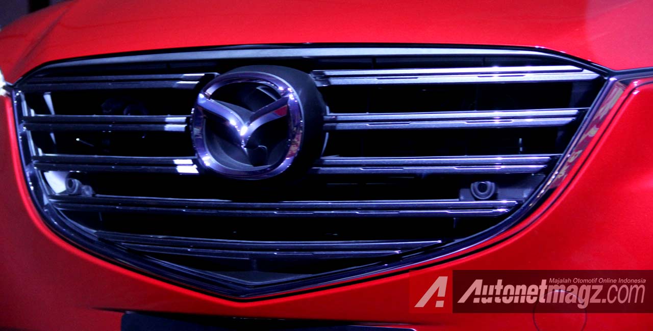 Mazda, mazda-cx-5-grille-depan: First Impression Review Mazda CX-5 Facelift 2015