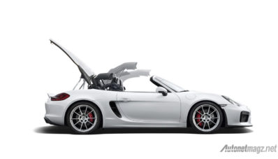 Porsche Boxster Spyder Incar Kaum Purist dengan Transmisi Manual dan Atap Lipat Manual