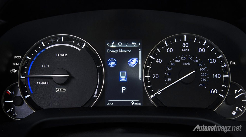 Berita, panel-instrumen-lexus-rx-450-h: Lexus RX 2016 Baru Makin Ganteng dan Agresif!