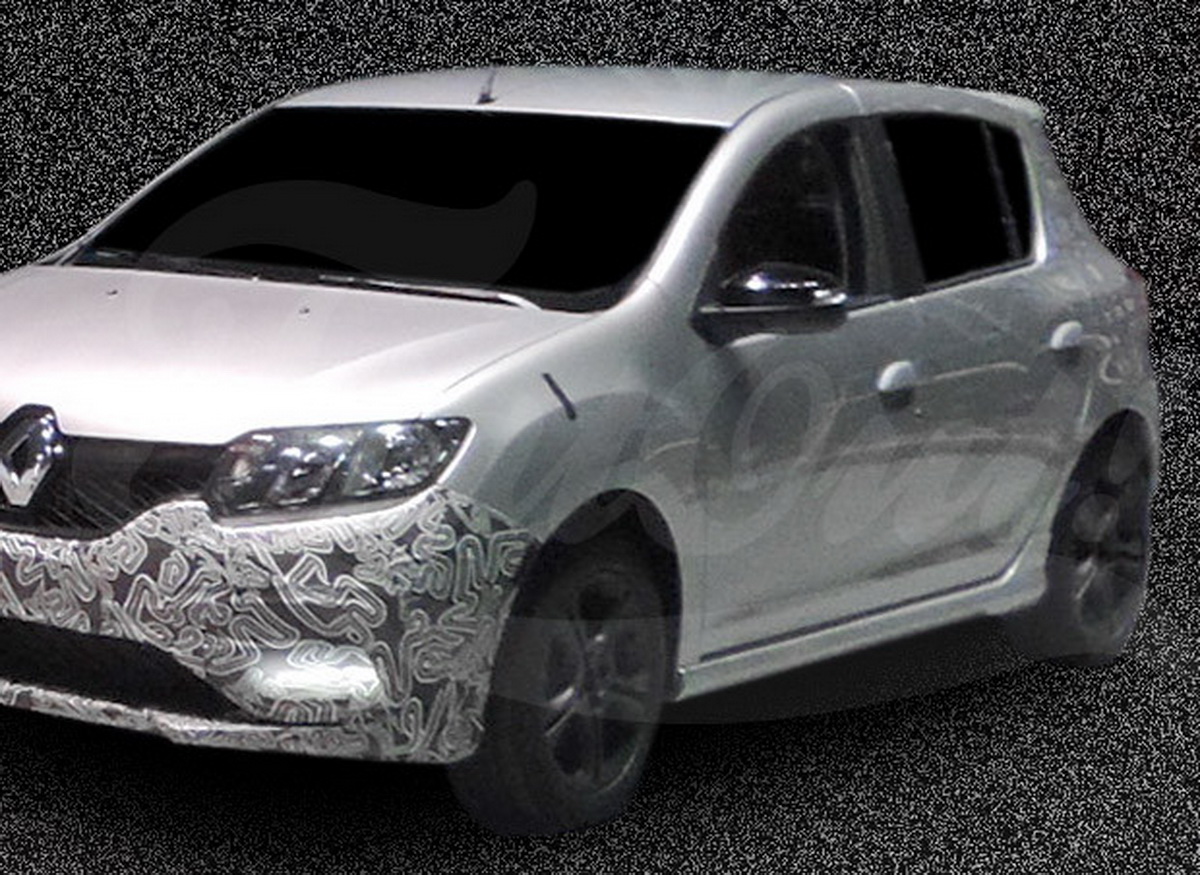 Berita, spy shot renault sandero rs: Renault Sandero RS Akan Jadi Mobil Murah Kencang dari Renault