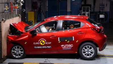 Tes Tabrak Euro NCAP : Suzuki Vitara dan Renault Espace 5 Bintang, Mazda 2 dan Fiat 500X 4 Bintang