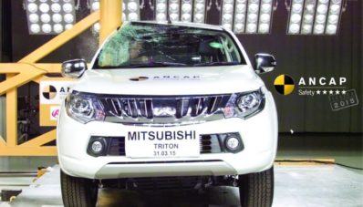 Mitsubishi Triton 2015 Raih Lima Bintang di Uji Tabrak ANCAP Mitsubishi Triton 2015 Raih Lima Bintang di Uji Tabrak ANCAP