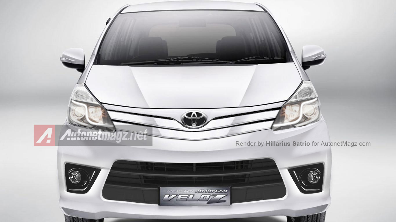 Prediksi Wajah Toyota Avanza Facelift 2015 By AutonetMagz