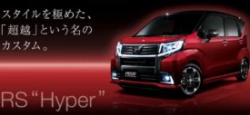 Daihatsu Move mirip dengan wajah Toyota Alphard baru
