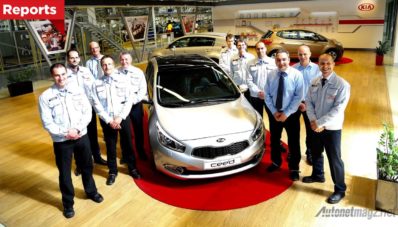 KIA Rayakan Produksi Cee’d yang Mencapai Angka 1 Juta Unit