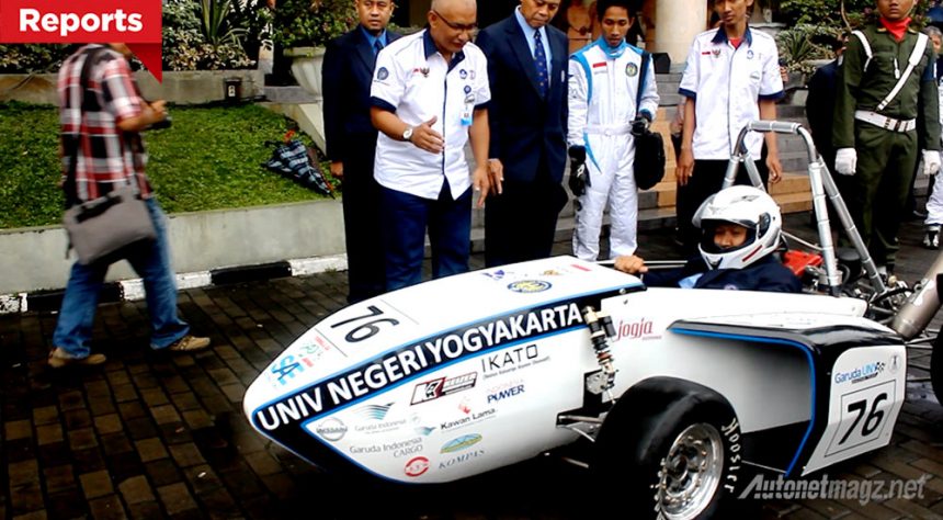 Tim Garuda UNY Luncurkan Mobil Formula Hybrid dan ICV untuk Diadu di Korea dan Jepang Tim Garuda UNY Luncurkan Mobil Formula Hybrid dan ICV untuk Diadu di Korea dan Jepang