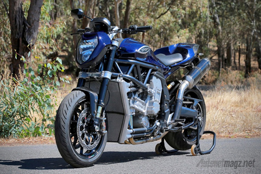 Motor Baru, PGM-V8-Motorcycle-front: Beginilah Suara Mesin PGM V8 Superbike 334 HP, Suaranya Horor!