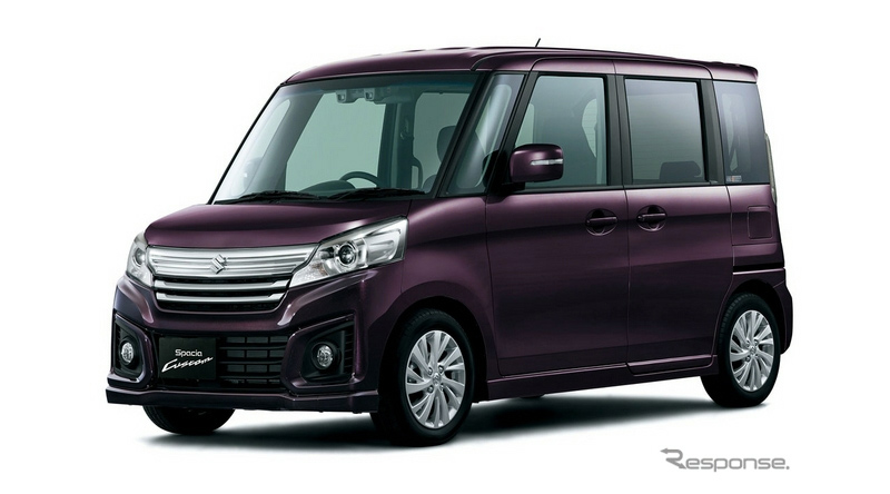Berita, Suzuki-Spacia-Custom-Purple: Suzuki Spacia Baru Sudah Dijual di Jepang, Lengkap Dengan Paket Fitur Safety dan S-Ene Charge