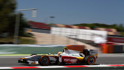 Rio Haryanto Amankan Posisi Kedua Klasemen di GP2 Series Spanyol Rio Haryanto Amankan Posisi Kedua Klasemen di GP2 Series Spanyol
