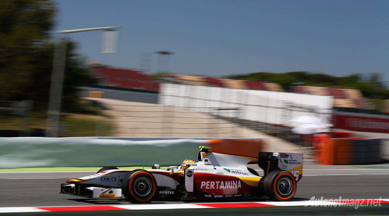 Berita, balapan-gp2-spanyol: Rio Haryanto Amankan Posisi Kedua Klasemen di GP2 Series Spanyol