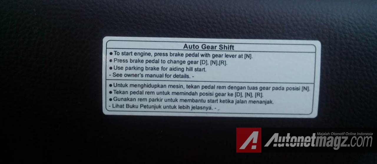Mobil Baru, cara-menggunakan-transmisi-matic: First Ride Review Suzuki Karimun Wagon R AGS Automatic