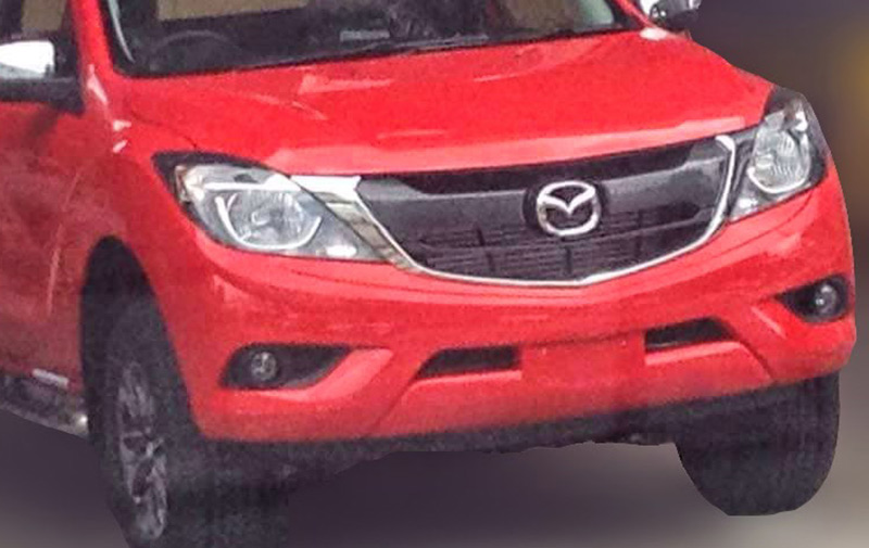 Berita, gril-mazda-bt-50-facelift: Wujud Mazda BT-50 Facelift Tersebar di Internet