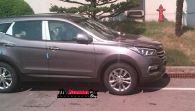 Sosok Hyundai Santa Fe Facelift 2016 Tertangkap Kamera Tanpa Penyamaran Sosok Hyundai Santa Fe Facelift 2016 Tertangkap Kamera Tanpa Penyamaran