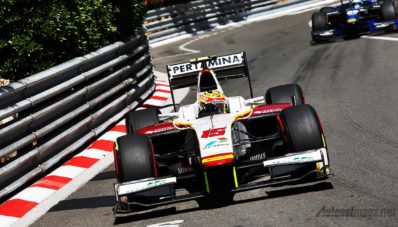 Kecelakaan di Sprint Race Monako, Rio Haryanto Gagal Selesaikan Balapan Kecelakaan di Sprint Race Monako, Rio Haryanto Gagal Selesaikan Balapan