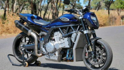 Ngeri, Superbike Australia Ini Bertenaga 334 HP Bermodalkan V8 Hasil Dua Mesin Yamaha R1