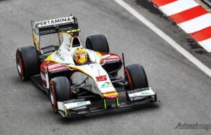 Kecelakaan di Sprint Race Monako, Rio Haryanto Gagal Selesaikan Balapan Kecelakaan di Sprint Race Monako, Rio Haryanto Gagal Selesaikan Balapan