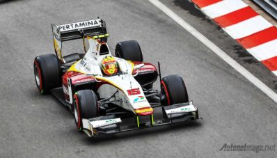 Kecelakaan di Sprint Race Monako, Rio Haryanto Gagal Selesaikan Balapan Kecelakaan di Sprint Race Monako, Rio Haryanto Gagal Selesaikan Balapan