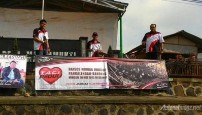 Toyota Avanza Club Indonesia Baksos Korban Bencana Tanah Longsor di Pangalengan