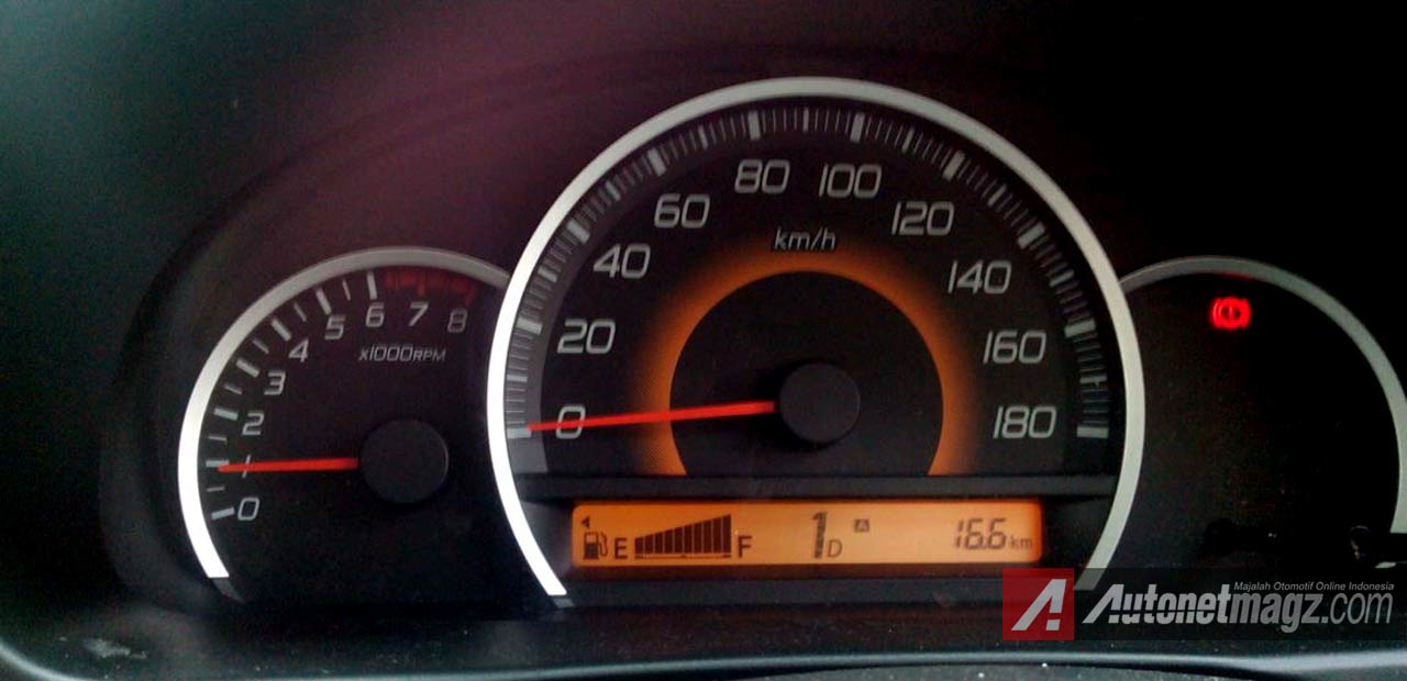 Mobil Baru, speedometer-suzuki-karimun-wagon-r-ags: First Ride Review Suzuki Karimun Wagon R AGS Automatic