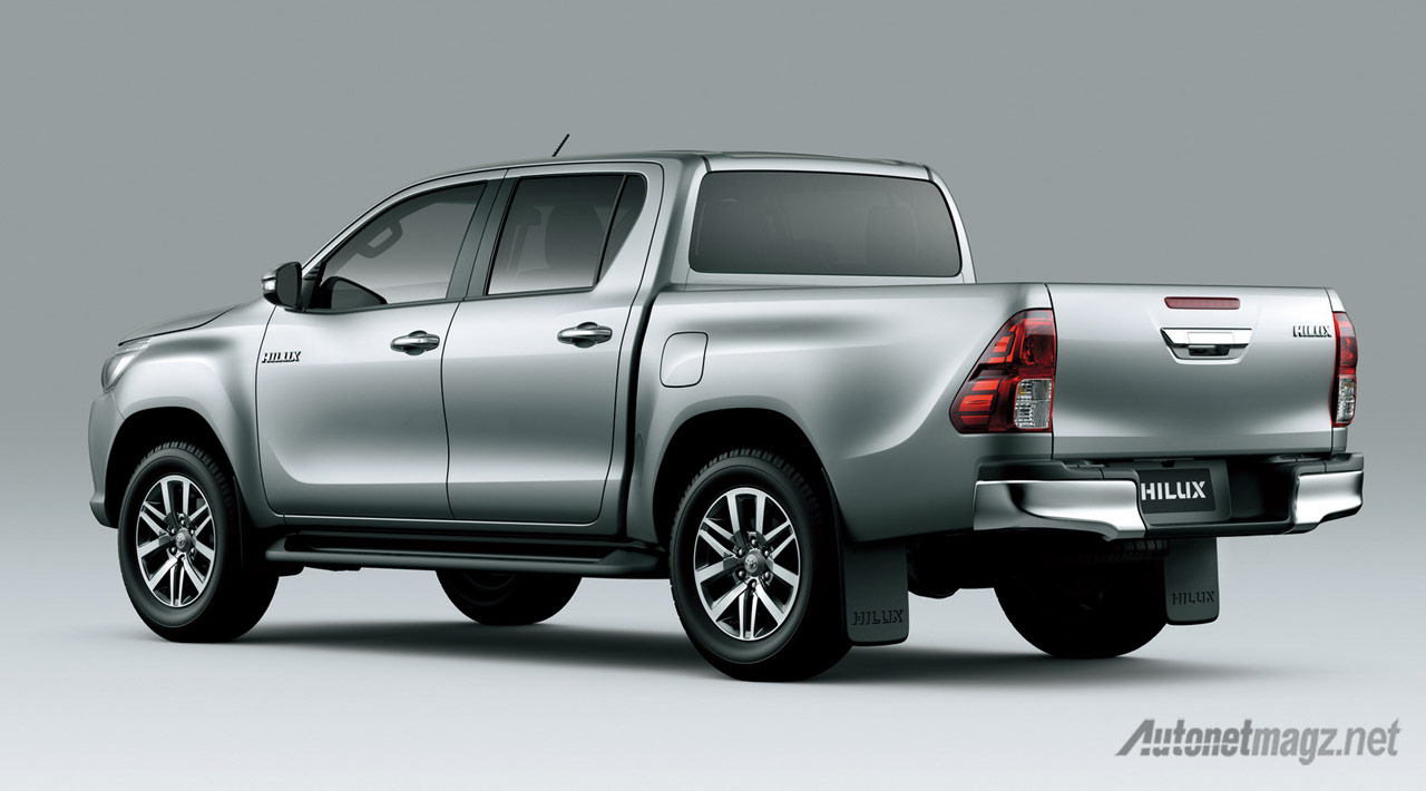 Mobil Baru, toyota-hilux-2015-silver-belakang: Akhirnya Toyota Hilux 2015 Baru Resmi Diluncurkan