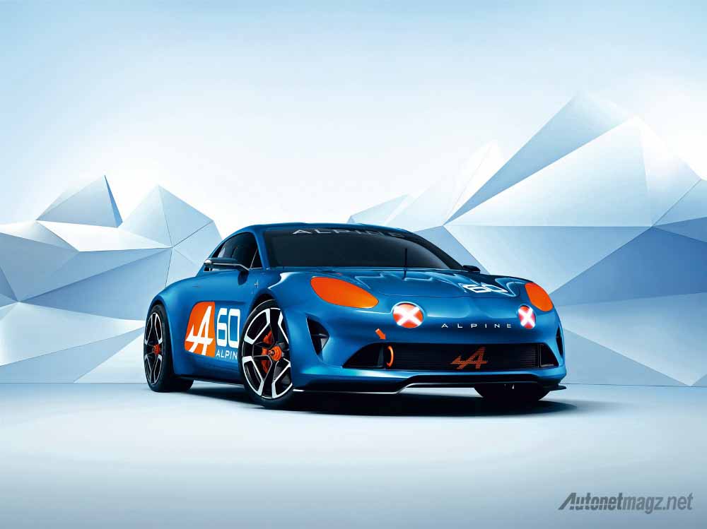 Berita, Alpine-Celebration-Concept-front-face: Desain Paten Renault Alpine Sports Coupe Bocor Ke Publik