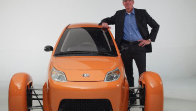 Elio Motors Janjikan Sebuah Mobil 900 cc Beroda Tiga, Konsumsi BBM 35,7 Kilometer Per Liter