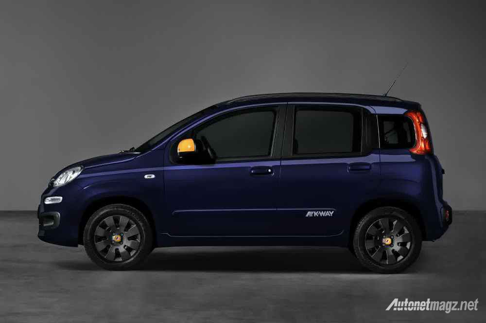 Berita, Fiat-Panda-K-Way-side-blue: Fiat Panda K-Way Special Edition Hadir Bagi Pecinta Personal Car