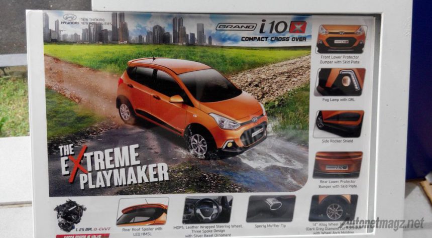 Hyundai Grand i10X Akan Gempur Segmen City Car Bermodalkan Styling Crossover