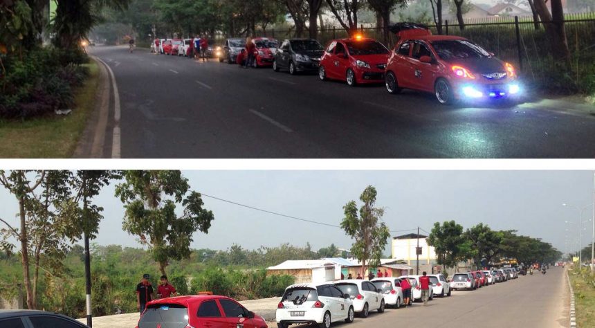 Honda Brio Community Lakukan Touring Beramai-Ramai ke Anyer Honda Brio Community Lakukan Touring Beramai-Ramai ke Anyer