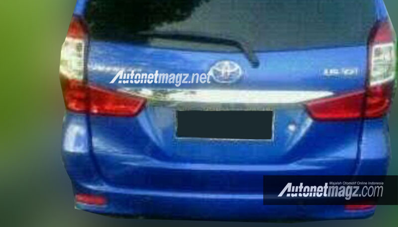Berita, Penampilan-belakang-Toyota-Avanza-Facelift-2015: Ini Dia Spyshot Foto Toyota Avanza Facelift 2015, Apa Pendapatmu?