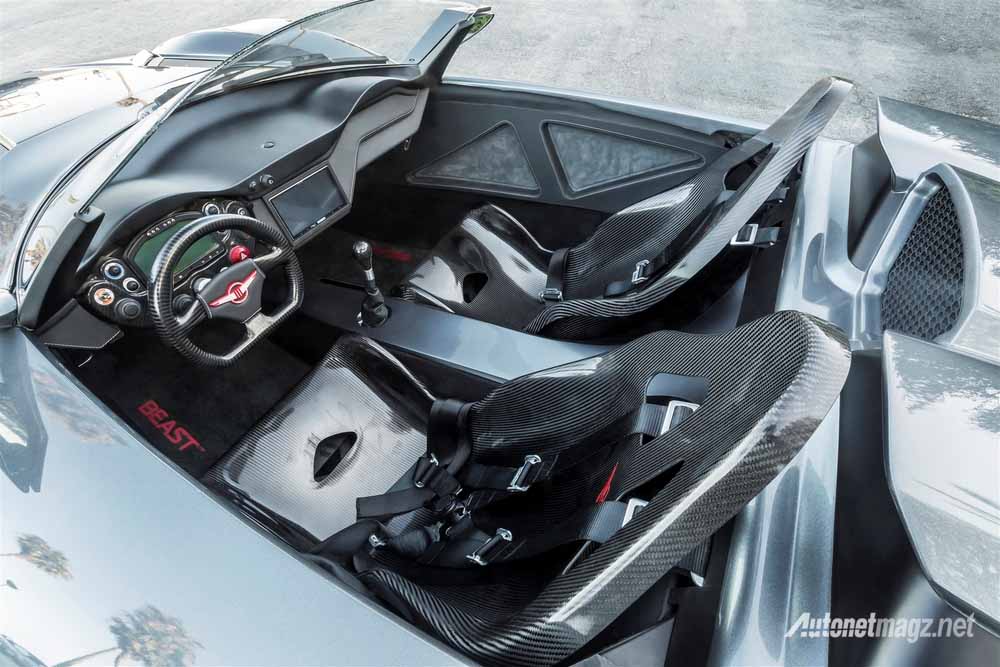 Berita, Rezvani-Beast-interior: Perkenalkan Rezvani Beast, Sasis Ariel Atom, Mesin Civic, Tenaga 500 HP