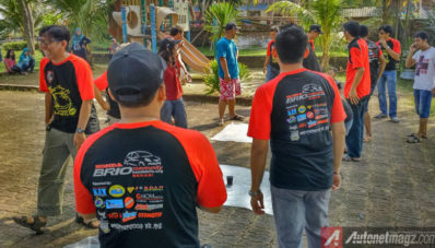 Honda Brio Community Lakukan Touring Beramai-Ramai ke Anyer Honda Brio Community Lakukan Touring Beramai-Ramai ke Anyer