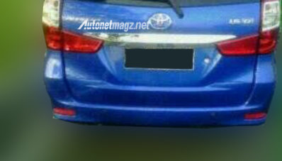 Ini Dia Spyshot Foto Toyota Avanza Facelift 2015, Apa Pendapatmu?