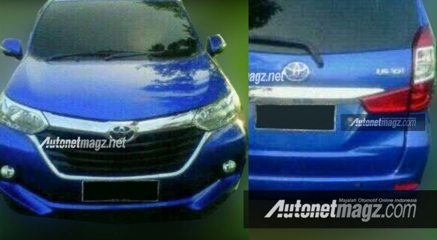 Ini Dia Spyshot Foto Toyota Avanza Facelift 2015, Apa Pendapatmu?