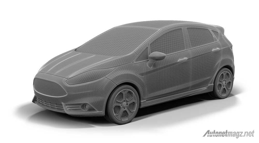 Berita, ford-fiesta-st-3d: Ford Tawarkan File Mobilnya untuk Dicetak Memakai Printer 3D oleh Konsumen