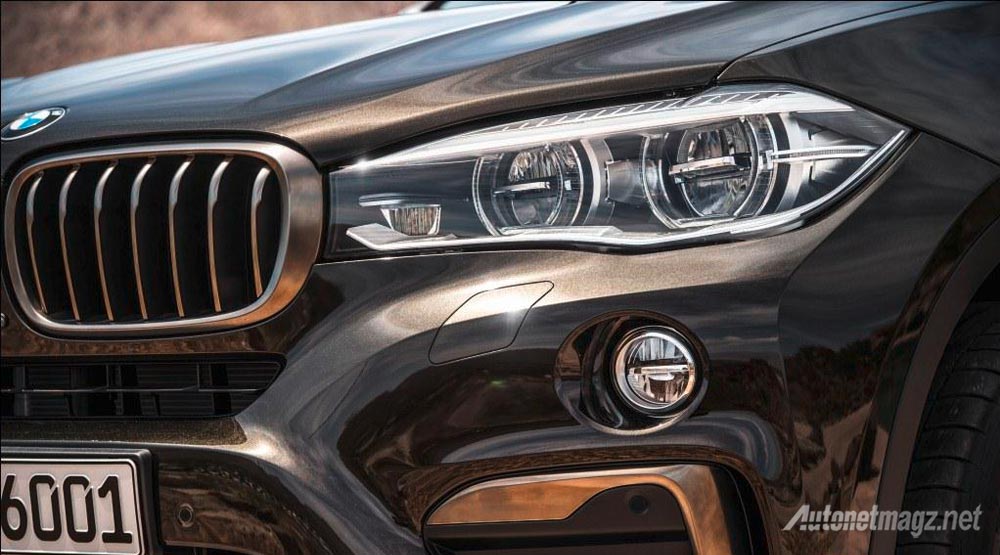 Berita, headlamp-BMW-X6: Akhirnya All New BMW X6 Generasi Kedua Meluncur di Indonesia