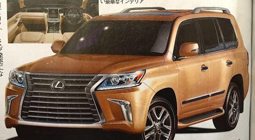 Wujud Lexus LX 570 Facelift Baru Bocor, Kini Dengan Spindle Grille