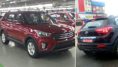 Small SUV Hyundai Creta Berkeliaran di Jalan Tanpa Penyamaran Small SUV Hyundai Creta Berkeliaran di Jalan Tanpa Penyamaran