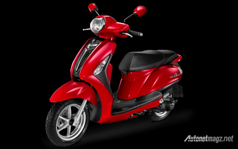 Motor Baru, yamaha-grand-filano-Vivid-Red-Metallic: Yamaha Grand Filano Dirilis Dengan Harga 27 Juta Tapi Hanya 350 Unit