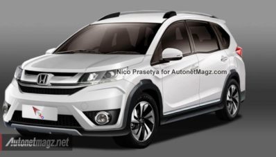 Ini Dia Wujud Honda BR-V Versi Produksi Berdasarkan Sketsa! Ini Dia Wujud Honda BR-V Versi Produksi Berdasarkan Sketsa!