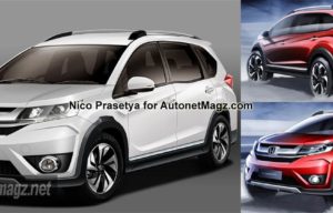 Ini Dia Wujud Honda BR-V Versi Produksi Berdasarkan Sketsa! Ini Dia Wujud Honda BR-V Versi Produksi Berdasarkan Sketsa!