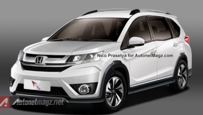 Ini Dia Wujud Honda BR-V Versi Produksi Berdasarkan Sketsa! Ini Dia Wujud Honda BR-V Versi Produksi Berdasarkan Sketsa!