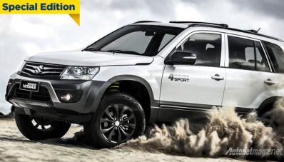 Suzuki Grand Vitara 4Sport Dirilis di Brazil, Gahar Berkat Tampilan Off Road dan Penggerak 4WD Suzuki Grand Vitara 4Sport Dirilis di Brazil, Gahar Berkat Tampilan Off Road dan Penggerak 4WD