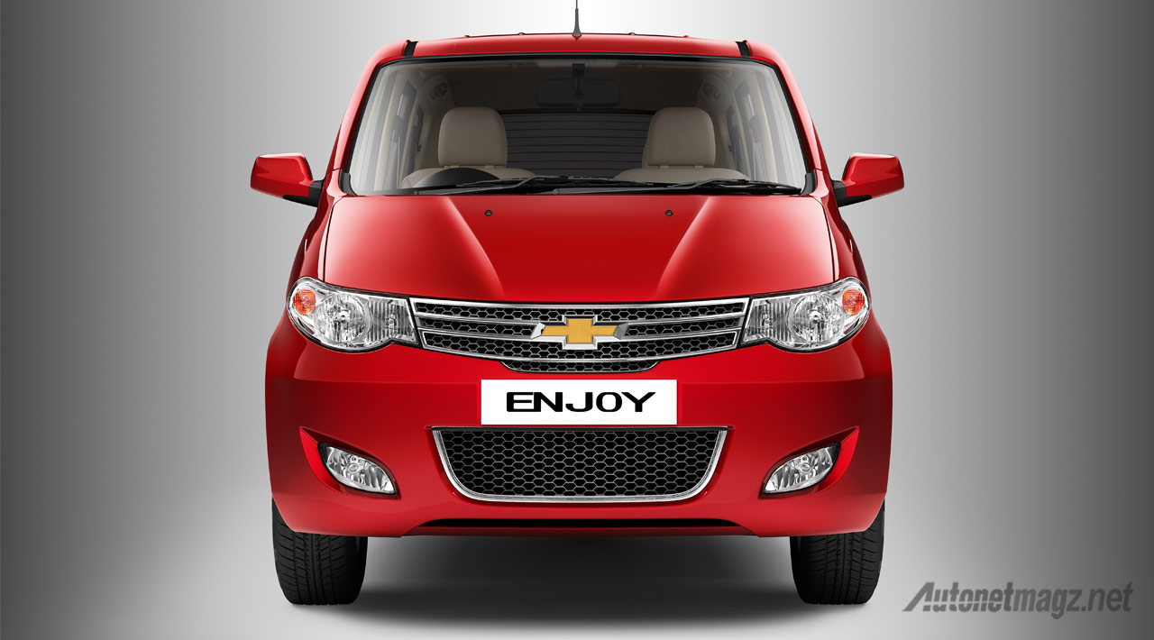 Berita, chevrolet-enjoy-front: Yuk Simak Detail Chevrolet Enjoy, Cocok Tidak Jadi Pengganti Spin di Indonesia?