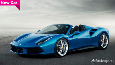 Ferrari 488 Spider, Kuda Pacu Turbo Italia Kini Hadir Dengan Atap Terbuka Ferrari 488 Spider, Kuda Pacu Turbo Italia Kini Hadir Dengan Atap Terbuka