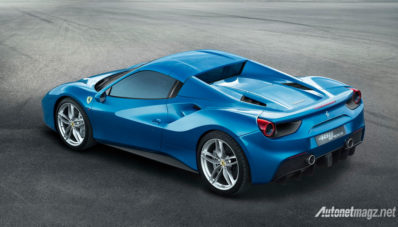 Ferrari 488 Spider, Kuda Pacu Turbo Italia Kini Hadir Dengan Atap Terbuka Ferrari 488 Spider, Kuda Pacu Turbo Italia Kini Hadir Dengan Atap Terbuka